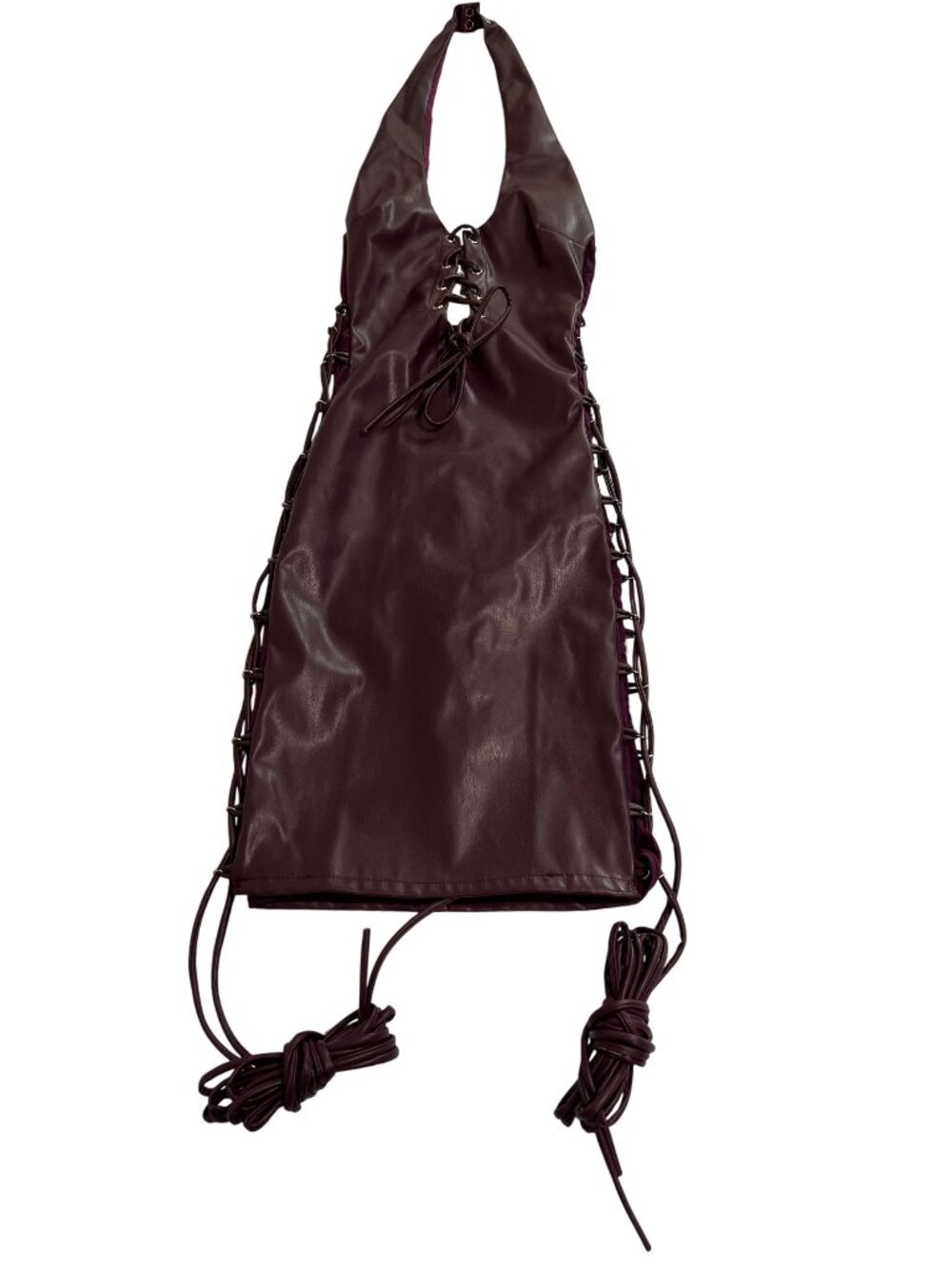 Sodah London Smokey Dress in Purple